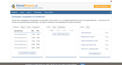 Desktop Screenshot of homefinance.nl