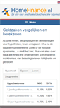 Mobile Screenshot of homefinance.nl